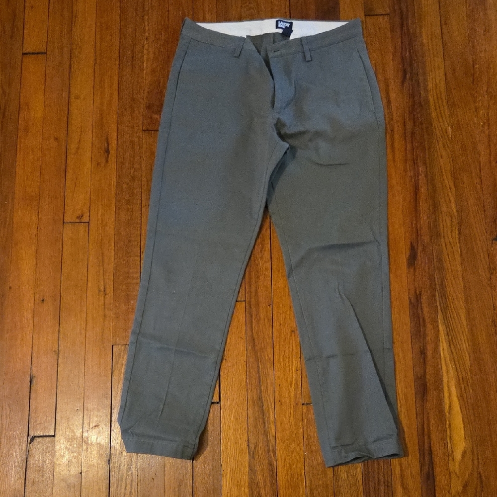 Lands' End Men's Charcoal Chinos
